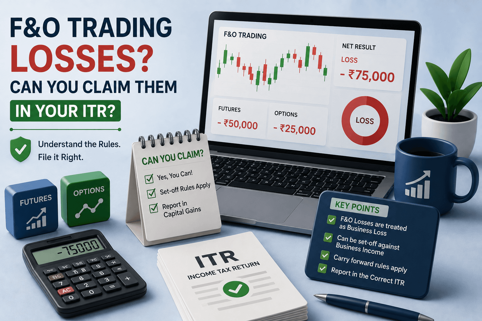 F&O Trading Losses? Can You Claim them in Your ITR?