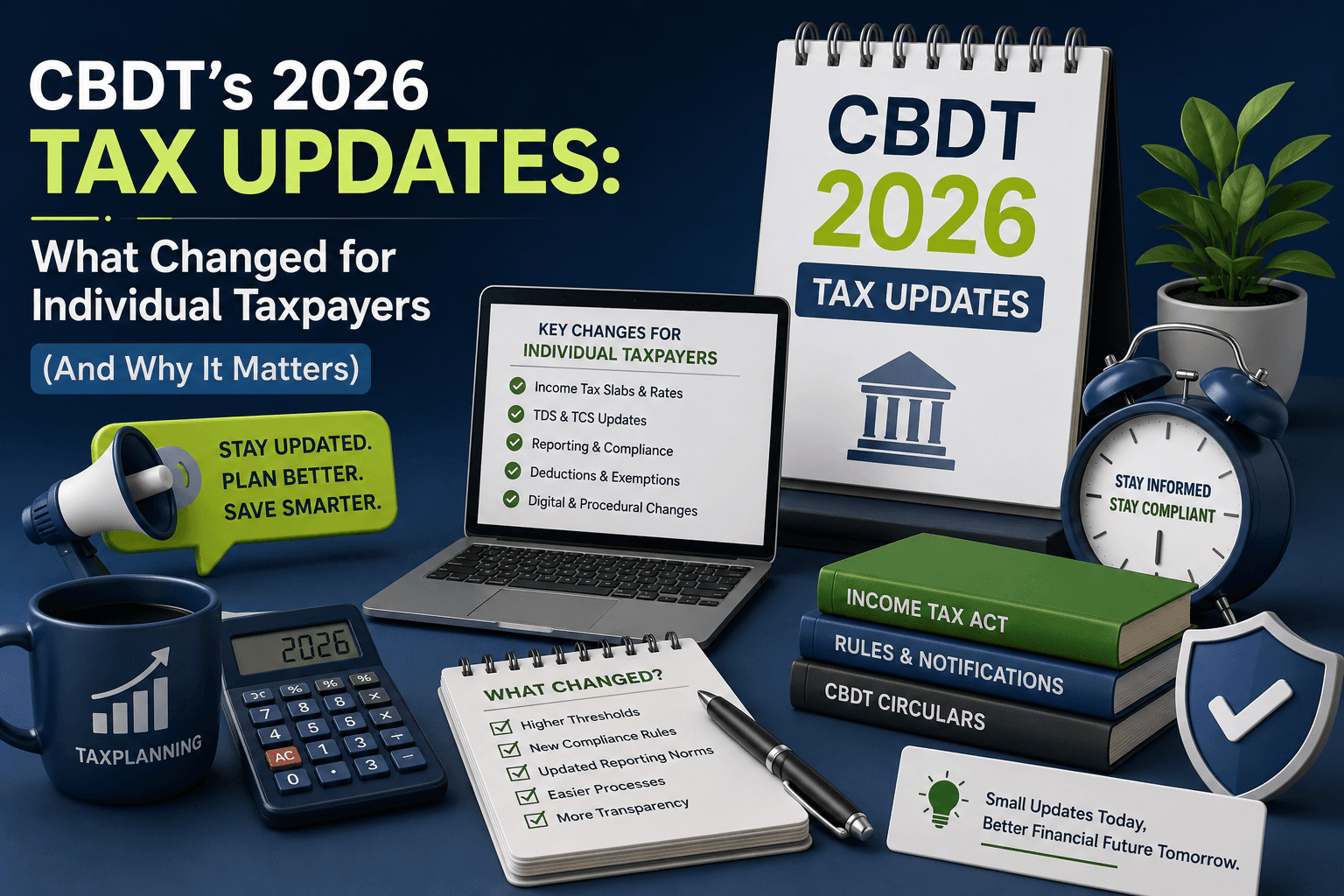CBDT's Latest Tax Updates: What Has Changed for Individual Taxpayers in 2026?